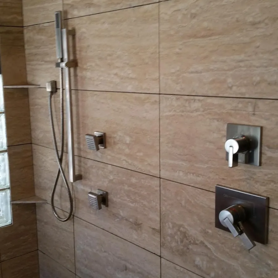 Shower fixture installation for Water Heater Replacement in Vista
